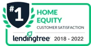 lendingtree awards Spring EQ #1 Home Equity Customer Satisfaction 2018-2022